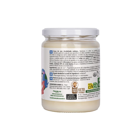 Coco Ecológico Desodorizado Bio · Naturgreen · 400 gramos