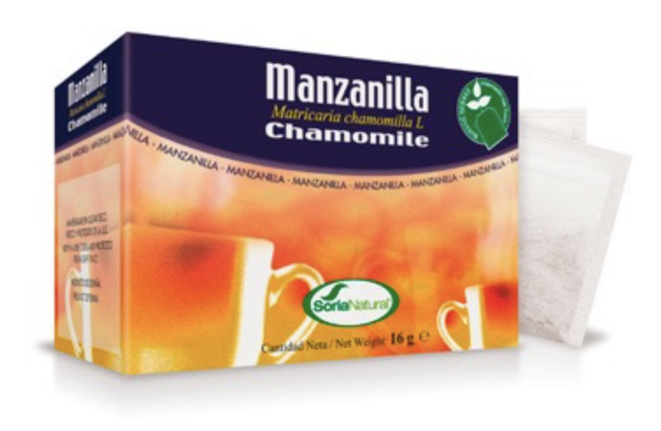 Manzanilla Infusión · Soria Natural · 20 filtros