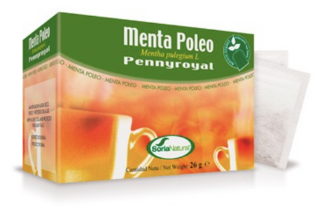 Menta Poleo Infusión · Soria Natural · 20 filtros