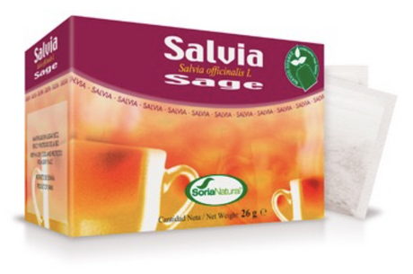 Salvia Infusión · Soria Natural · 20 filtros