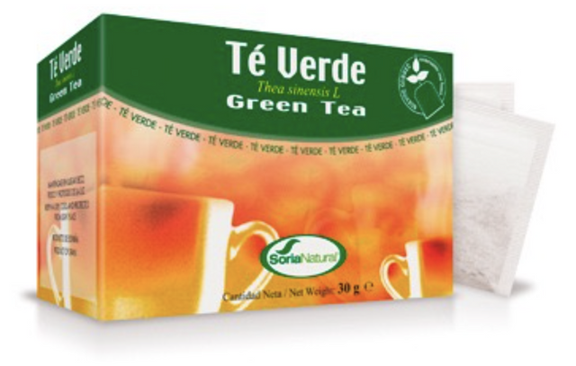 Té Verde Infusión · Soria Natural · 20 filtros