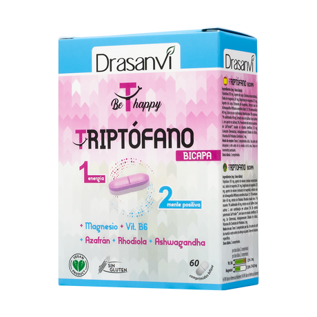 Triptófano Bicapa · Drasanvi · 60 comprimidos