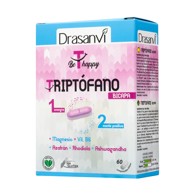 Triptófano Bicapa · Drasanvi · 60 comprimidos