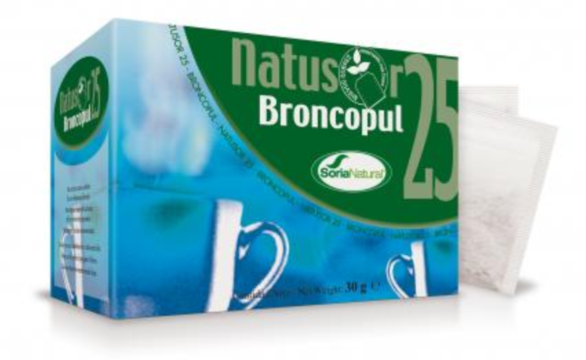 Natusor 25 - Broncopul · Soria Natural · 20 filtros