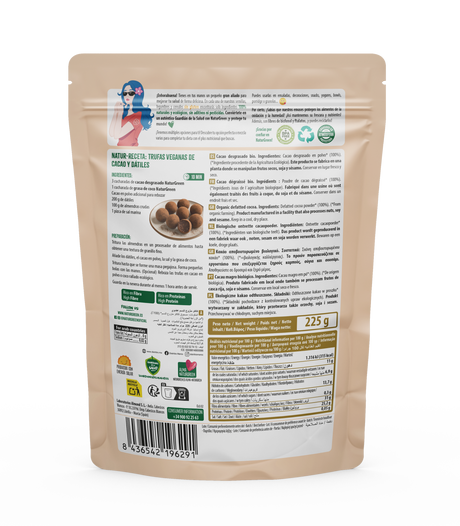 Cacao Desgrasado Bio · Naturgreen · 225 gramos