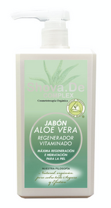 Jabón de Aloe Vera Regenerador Vitaminado Complex · Shova.De · 1 litro