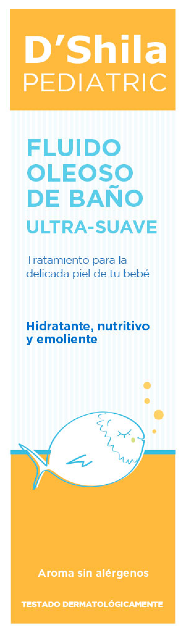Fluido de Baño Ultra-Suave Pediatric · D'Shila · 200 ml