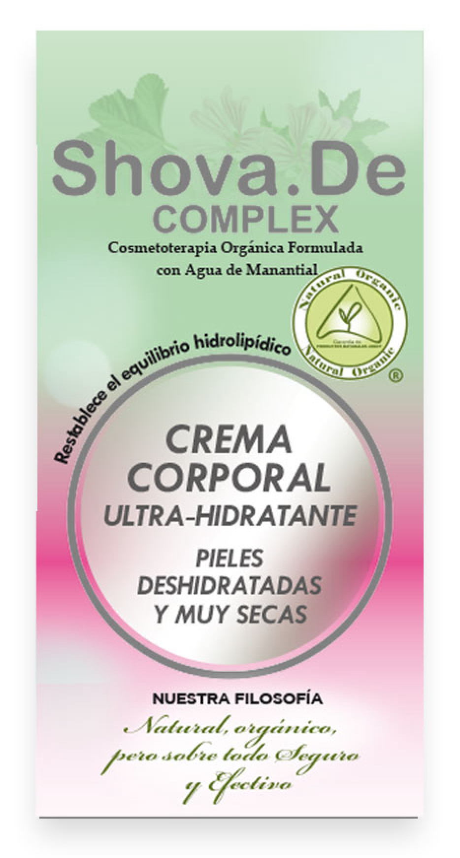Crema Corporal Ultra-Hidratante · Shova.De · 250 ml