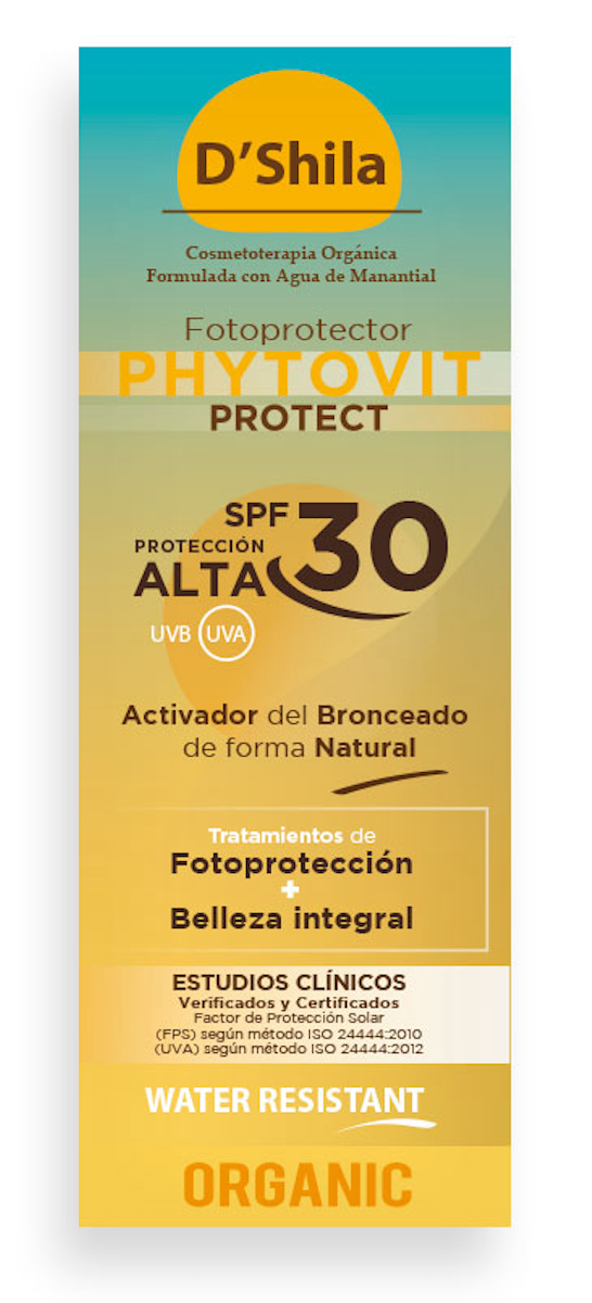 Bronceador Phytovit SPF 30 · D'Shila · 100 ml