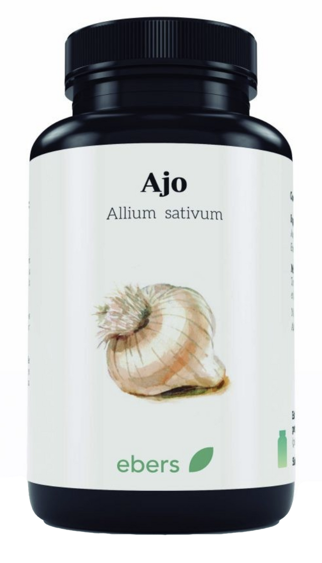 Ajo 500 mg · Ebers · 100 perlas