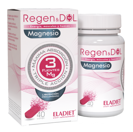 RegenDol Magnesio · Eladiet · 40 comprimidos