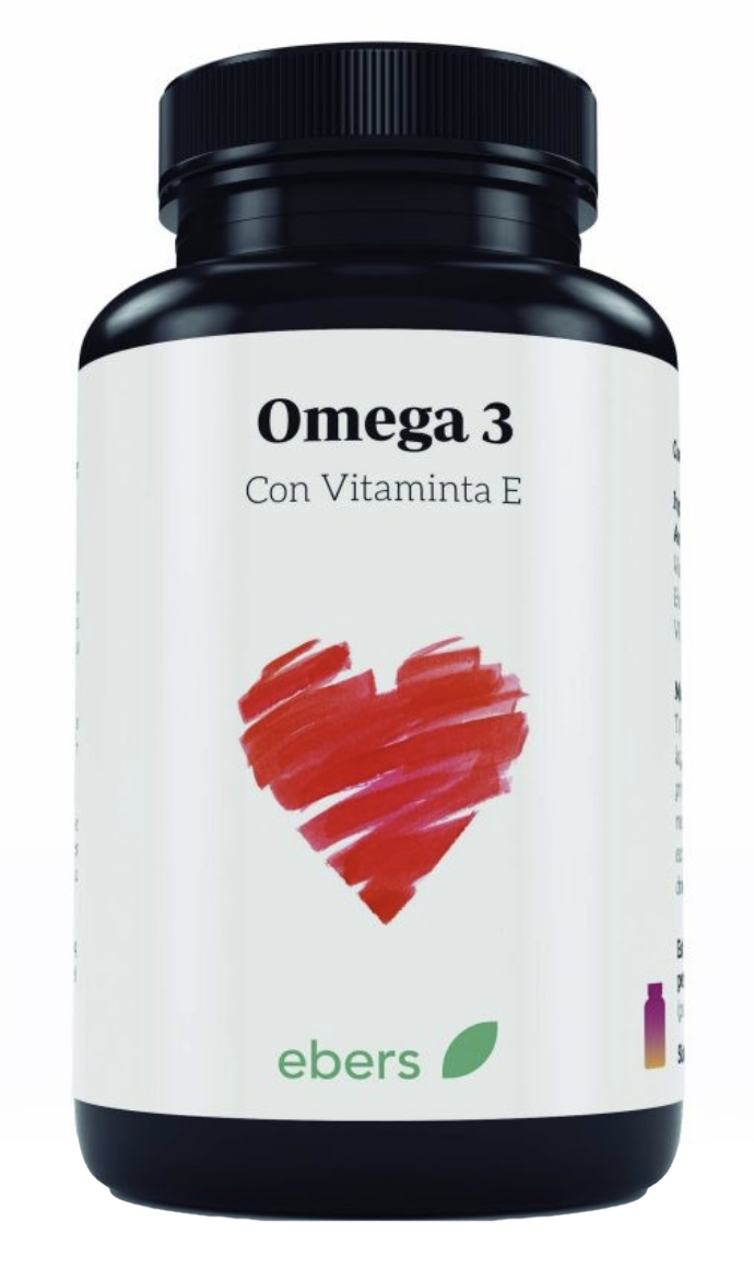 Omega 3 1.000 mg · Ebers · 50 perlas