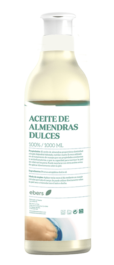 Aceite de Almendras Dulces · Ebers · 1 litro