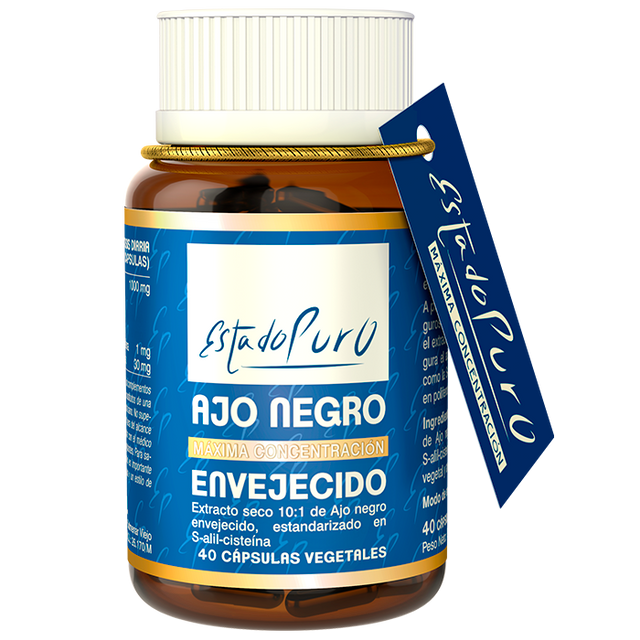 Ajo Negro Envejecido · Tongil · 40 cápsulas