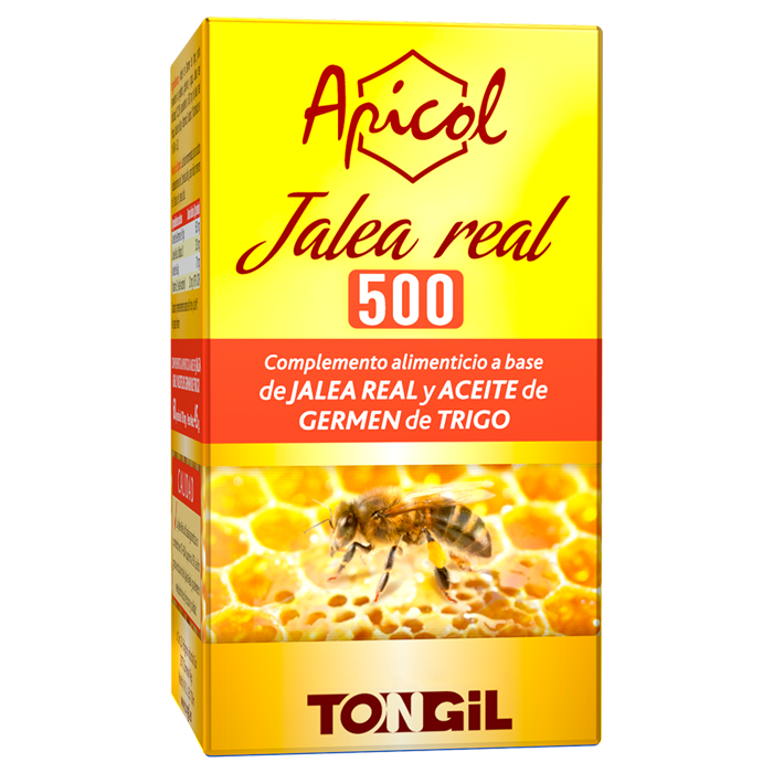 Apicol Jalea Real 500 · Tongil · 60 perlas