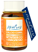 Calcio Coral con Vitamina D3 · Tongil · 120 cápsulas