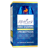 Maxi Enzimas con Probióticos · Tongil · 40 cápsulas