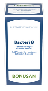 Bacteri 8 · Bonusan · 28 cápsulas