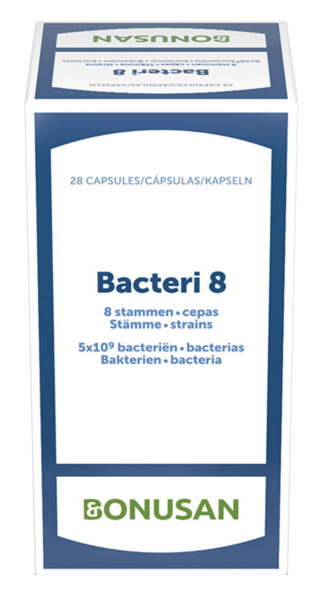 Bacteri 8 · Bonusan · 28 cápsulas