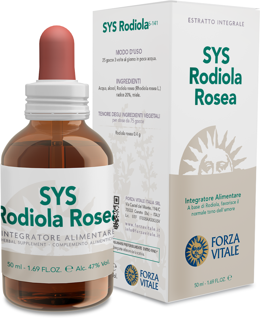 SYS Rodiola Rosea · Forza Vitale · 50 ml