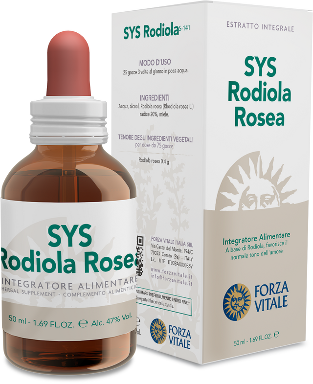 SYS Rodiola Rosea · Forza Vitale · 50 ml