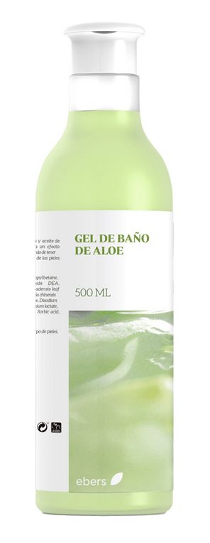 Gel de Baño Aloe · Ebers · 500 ml