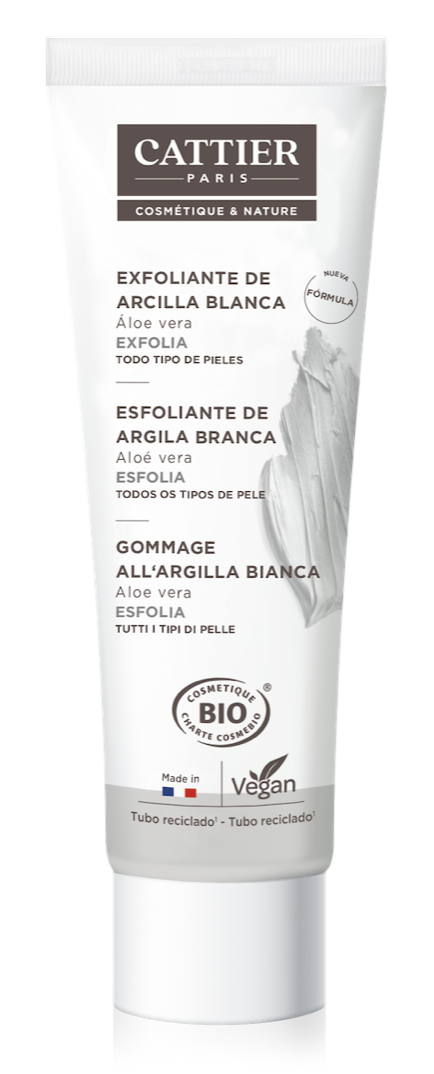 Exfoliante de Arcilla Blanca · Cattier · 100 ml