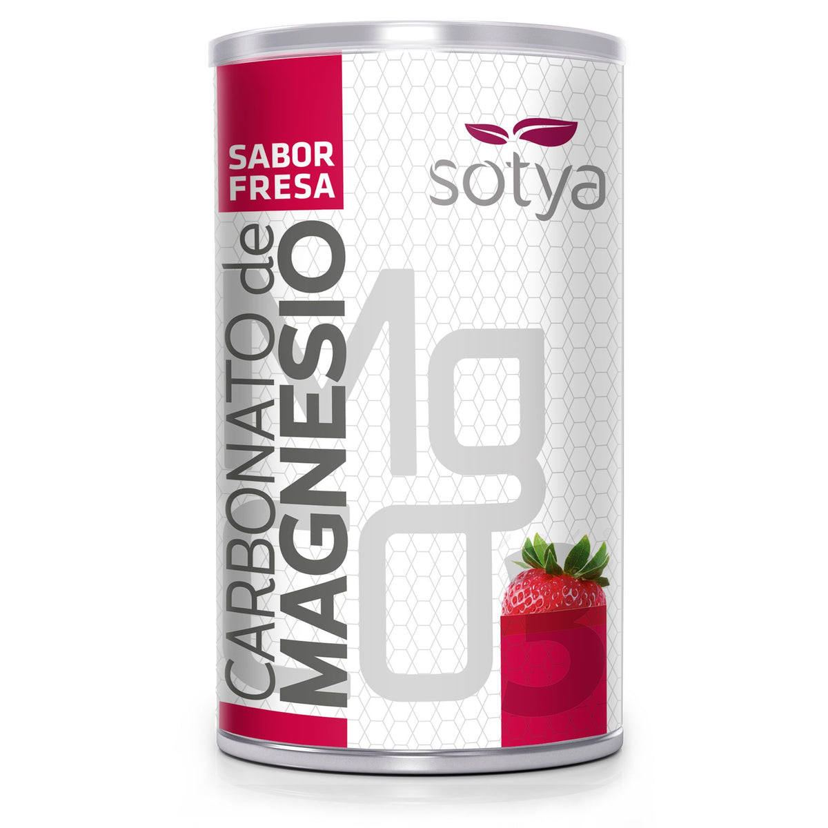 Carbonato de Magnesio - Sabor Fresa · Sotya · 180 gramos
