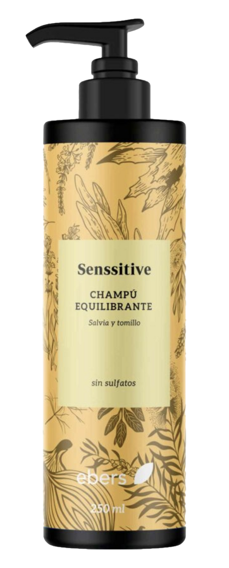 Champú Senssitive Equilibrante · Ebers · 250 ml