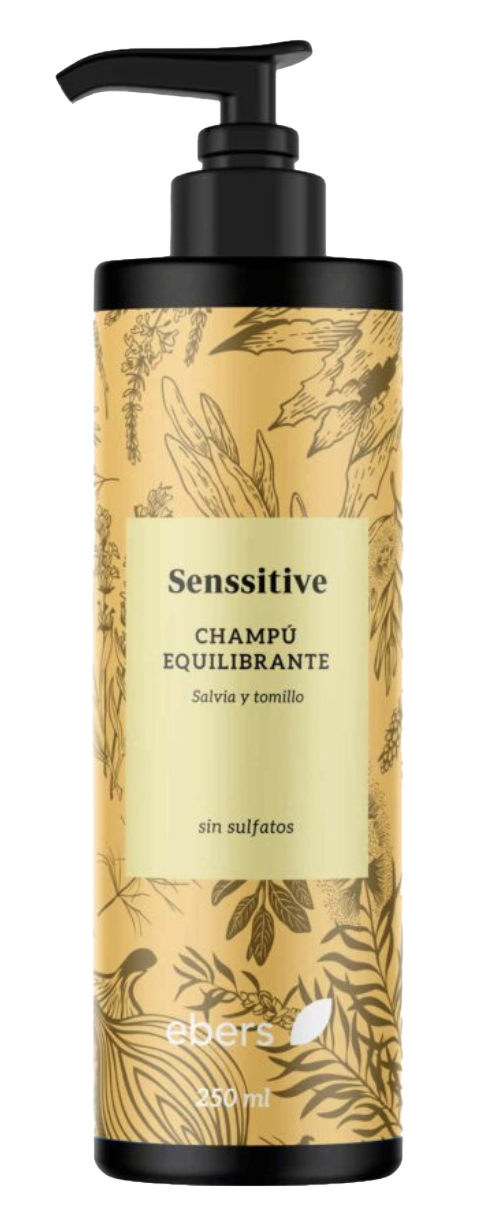 Champú Senssitive Equilibrante · Ebers · 250 ml