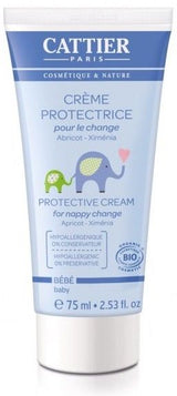 Crema Protectora Para El Cambio De Pañal · Cattier · 75 ml