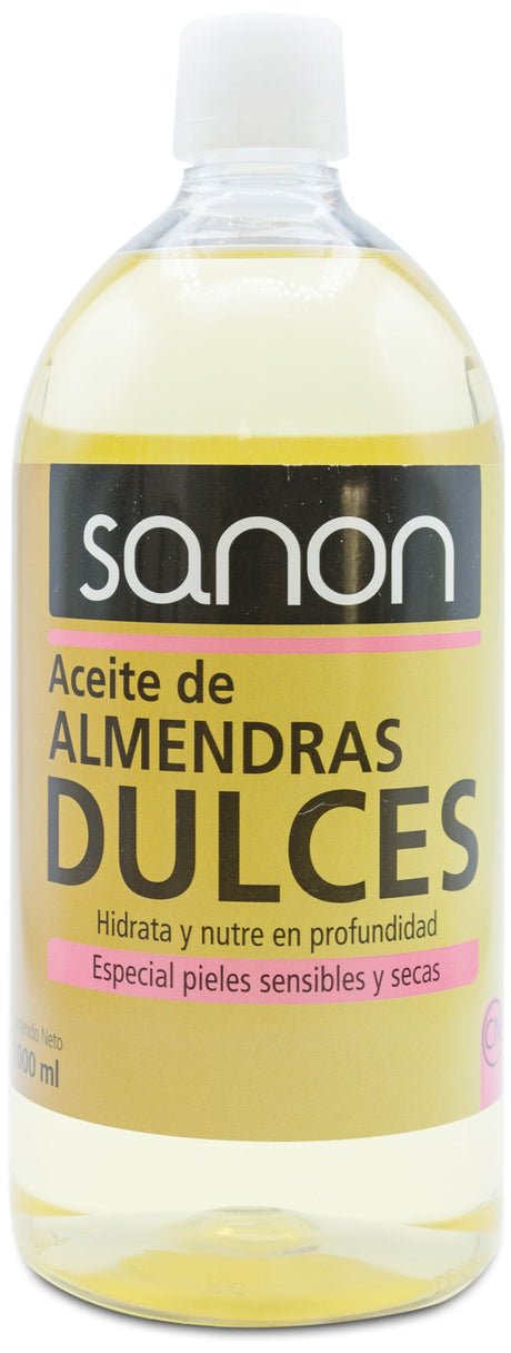 Aceite de Almendras Dulces · Sanon · 1.000 ml