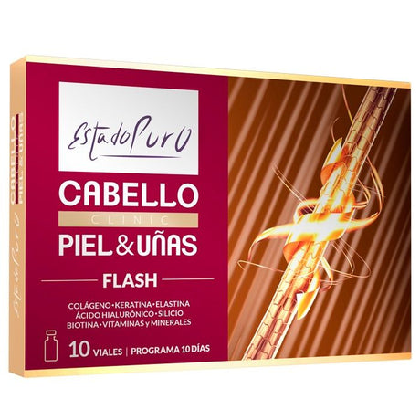 Cabello Piel y Uñas Flash · Tongil · 10 viales
