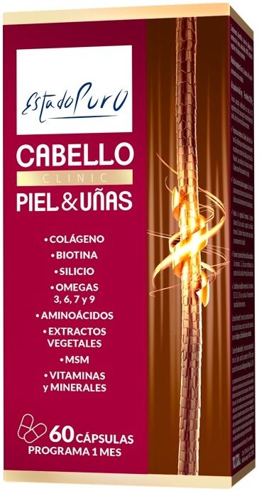 Cabello Piel y Uñas · Tongil · 60 cápsulas