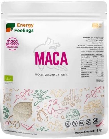 Maca Mix en Polvo Eco · Energy Feelings · 1 kg
