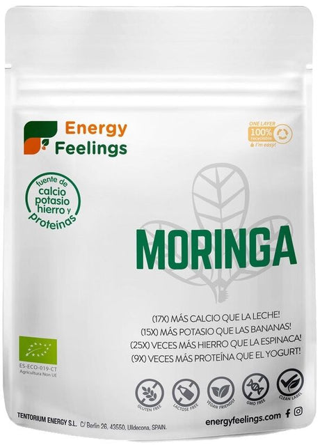 Moringa en Polvo · Energy Feelings · 200 gramos