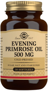 Aceite de Prímula de Rosa 500 mg · Solgar · 30 perlas
