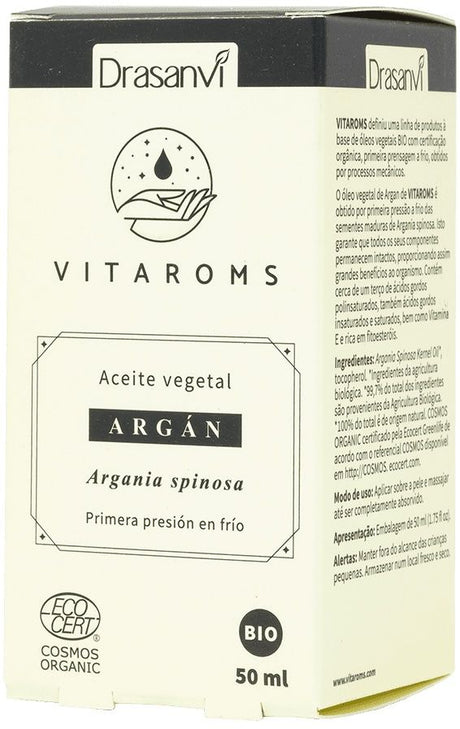 Aceite Vegetal de Argán · Drasanvi · 50 ml