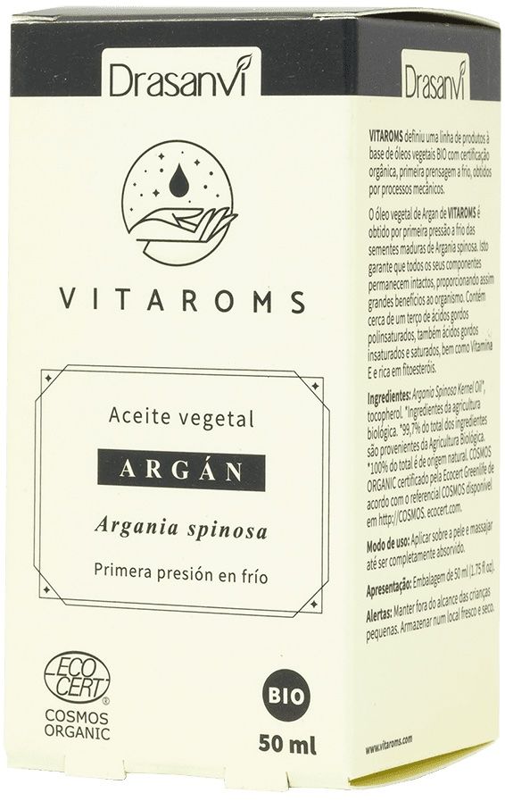 Aceite Vegetal de Argán · Drasanvi · 50 ml