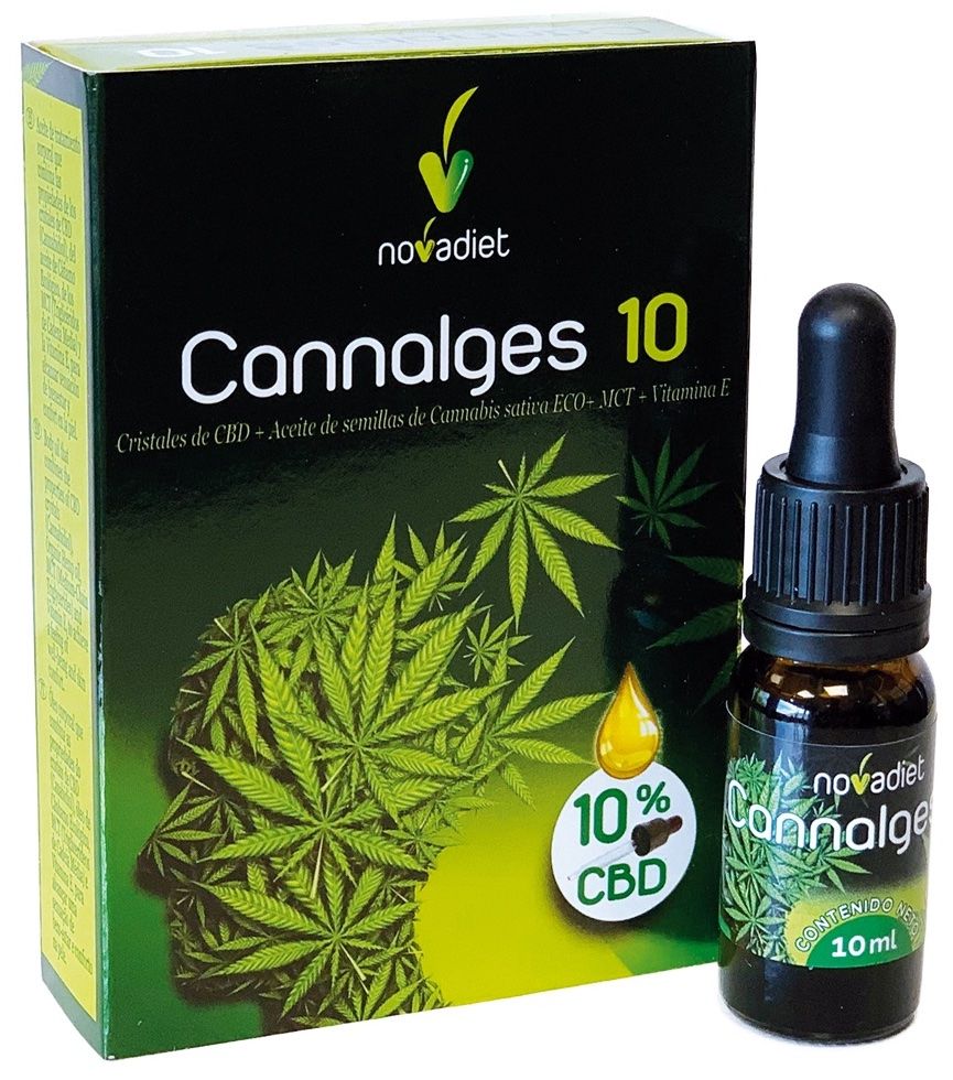 Cannalges Aceite CBD 10% · Nova Diet · 10 ml