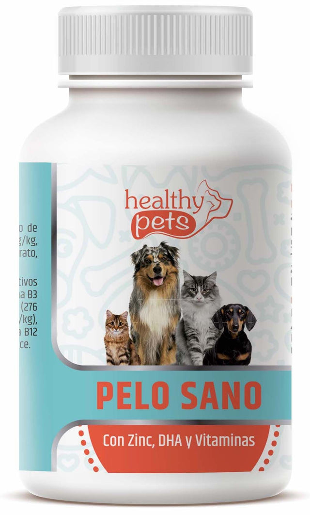 Pelo Sano · Healthy Pets · 100 comprimidos
