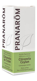 Aceite Esencial de Citronela Ceylan · Pranarom · 10 ml