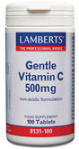 Gentle Vitamina C No Ácida · Lamberts · 100 comprimidos