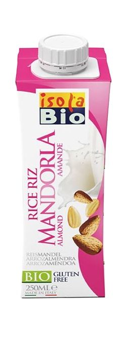Bebida de Arroz y Almendras · Isola Bio · 250 ml