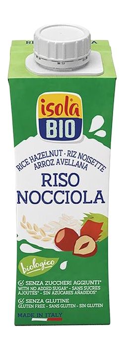 Bebida de Arroz y Avellanas · Isola Bio · 250 ml