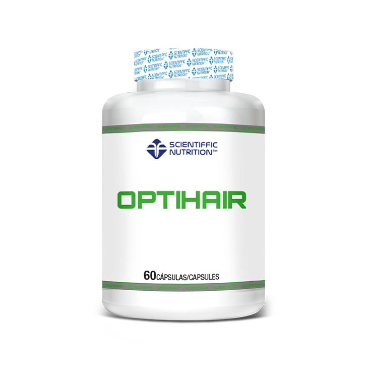 OptiHair · Scientiffic Nutrition · 60 cápsulas