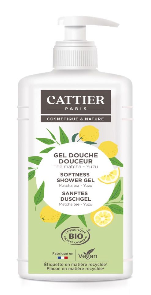 Gel de Ducha Suavizante · Cattier · 1 litro