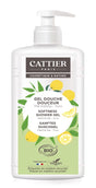 Gel de Ducha Suavizante · Cattier · 1 litro