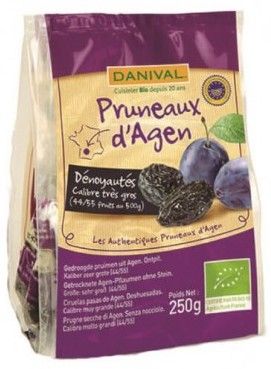 Ciruelas Pasas Grandes Bio · Danival · 250 gramos