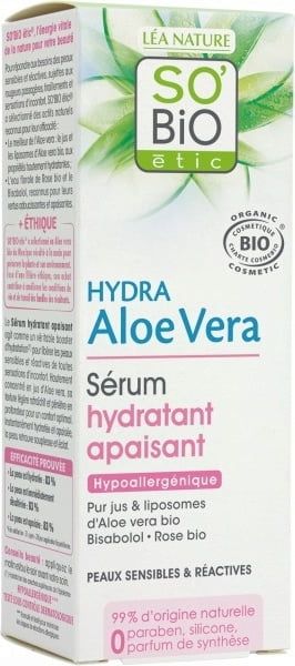 Sérum Hidratante Calmante · So’Bio etic · 30 ml